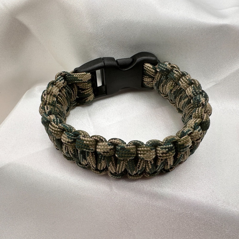 Vintage 90 Outdoor Paracord Survival Bracelet Unisex Classic Fashion Jewelry